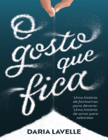 O gosto que fica - Daria Lavelle.epub